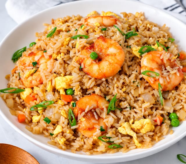 Fried Rice Shrimp.