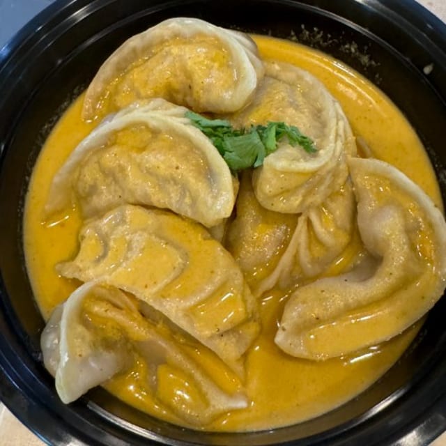 Pork Jhol Momo.